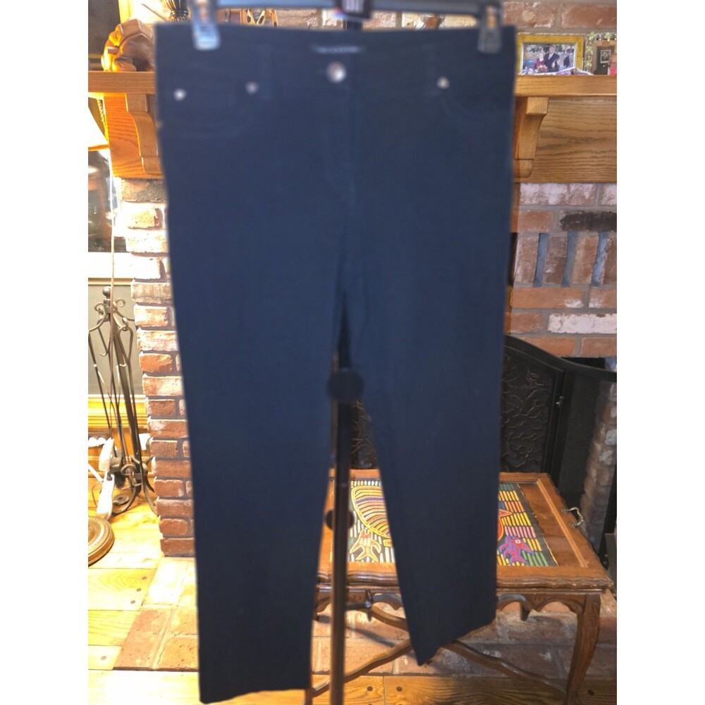 Zac & Rachel Work Pants Womens 10 Black Stretch Slim Office